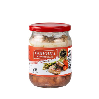 М'ясо тушковане Свинина 500г. М'ясо тушковане Свинина 500г.